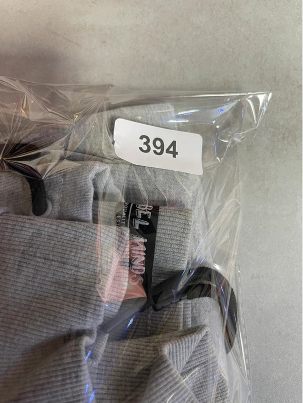 Rebel Minds Mens Fleece Tech Jogger Sweatpants Heather Gray Small Zipper Pockets - Picture 10 of 10